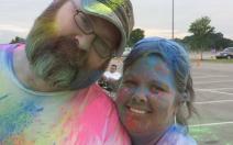 Tonya&Brad color run